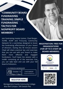 Community Board Fundraising Training: Simple Fundraising Tactics for Nonprofit Board Members