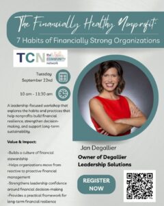 The Financially Healthy Nonprofit: 7 Habits of Financially Strong Organizations