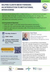 Motivational Interviewing Workshop